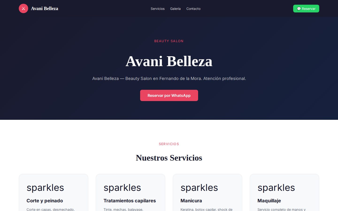 Avani Belleza — Belleza Integral