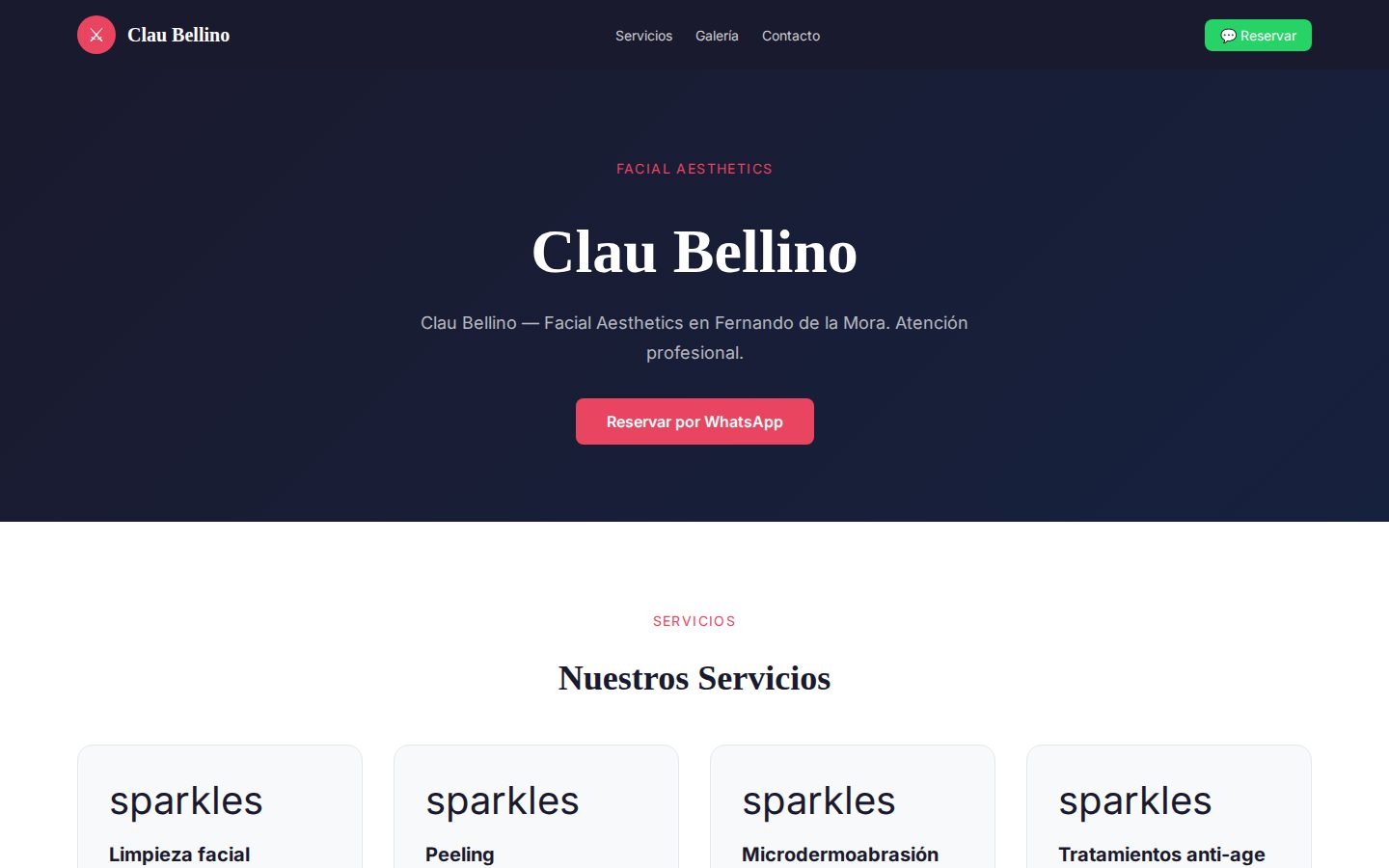 Clau Bellino — Estética Facial