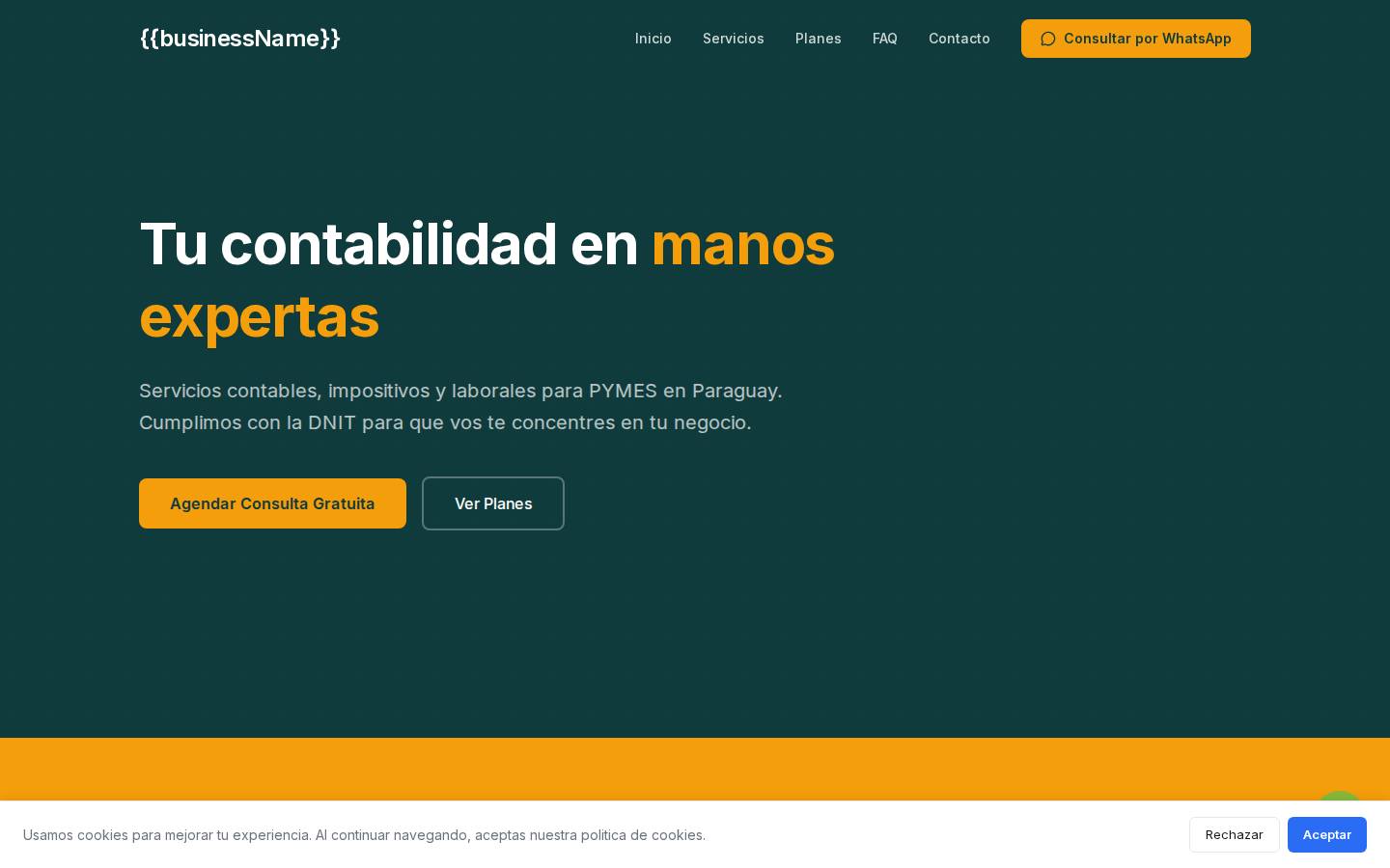 Estudio Contable — Contabilidad / PYMES