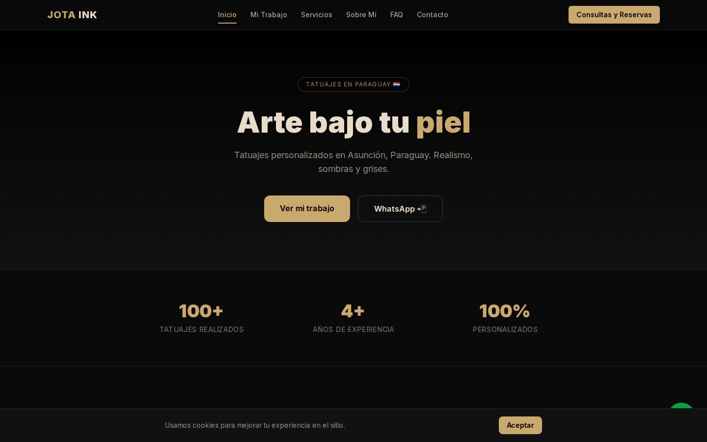 Jota Ink Tattoo — Tatuajes