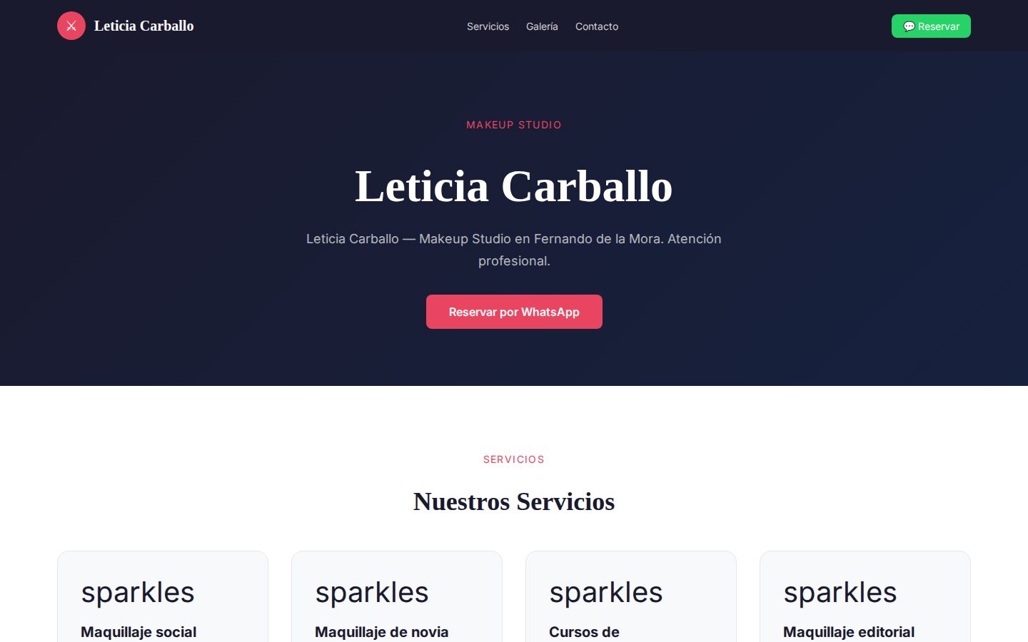 Leticia Carballo — Hair & Makeup
