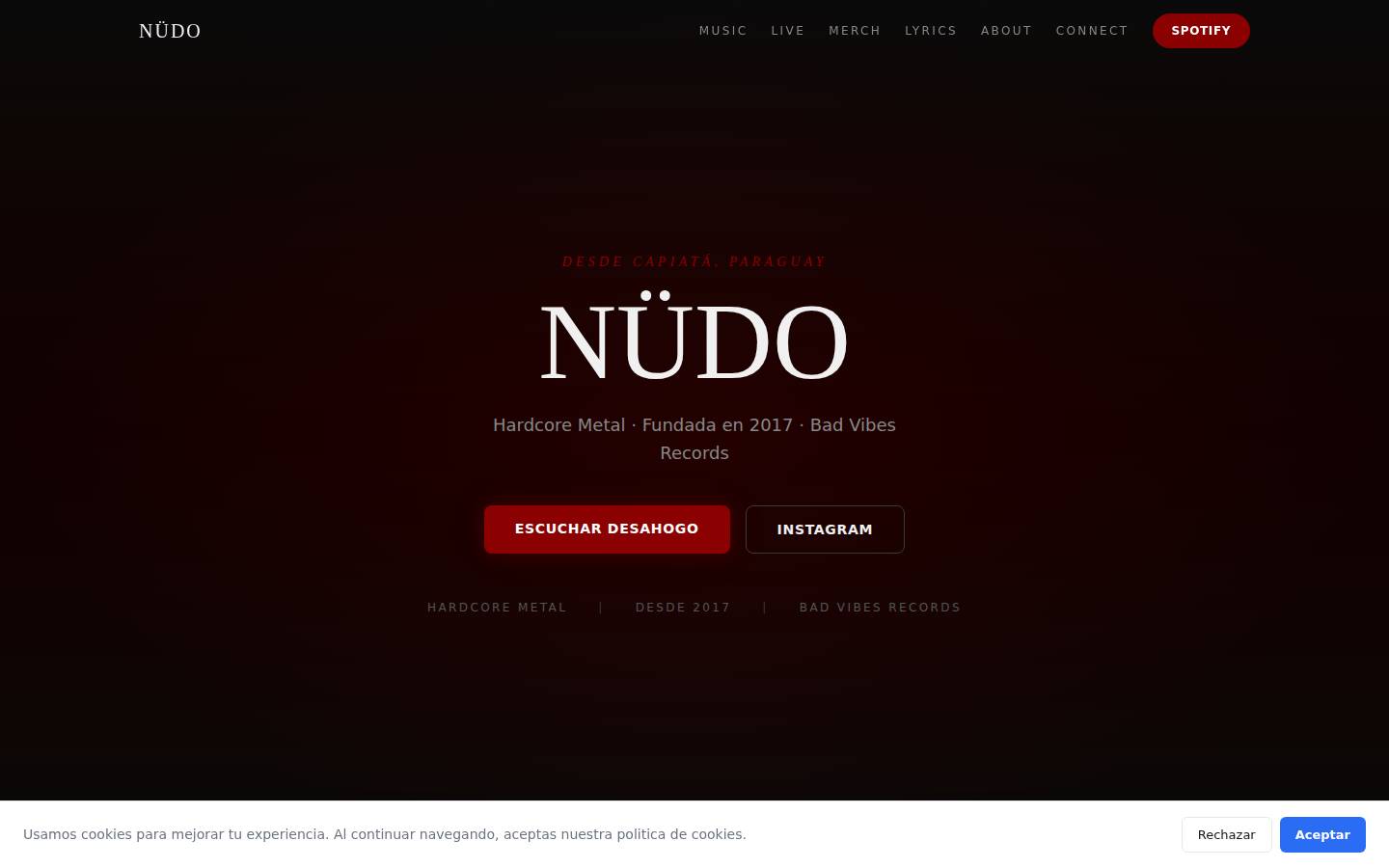Nüdo — Música / Band
