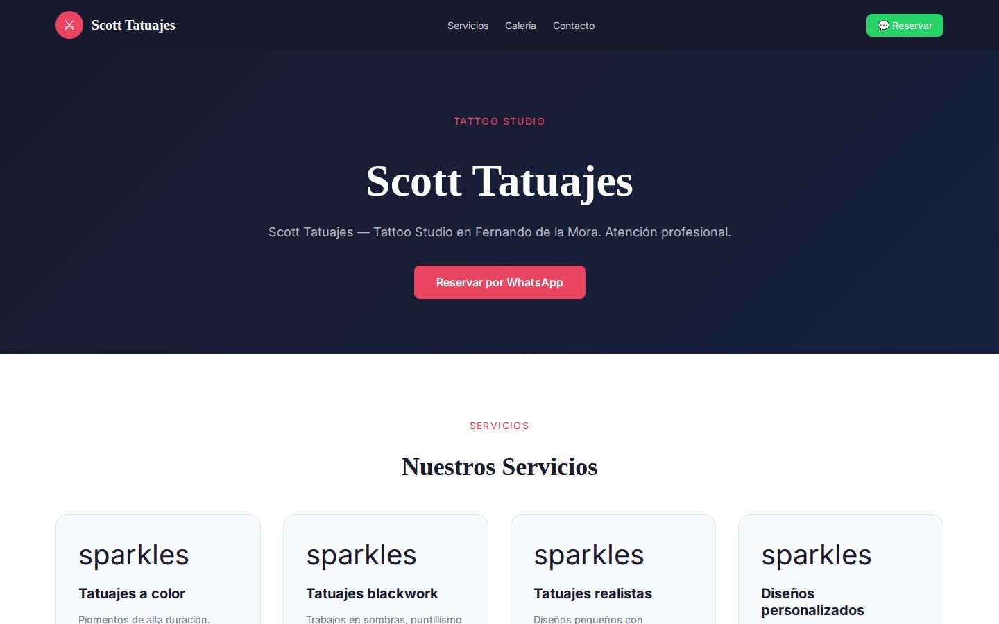Scott Tatuajes — Tatuajes