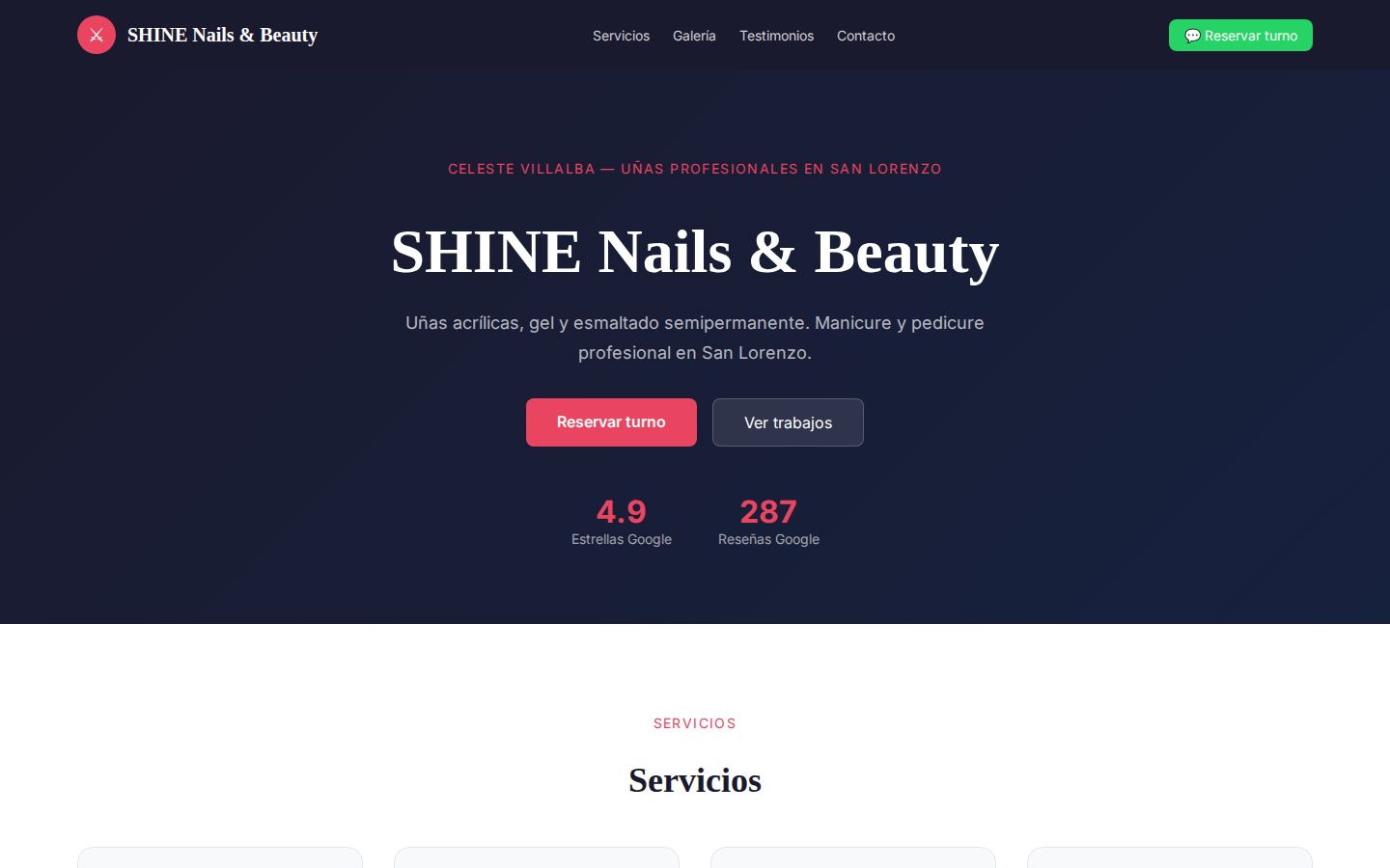 Shine Nails — Uñas / Nails