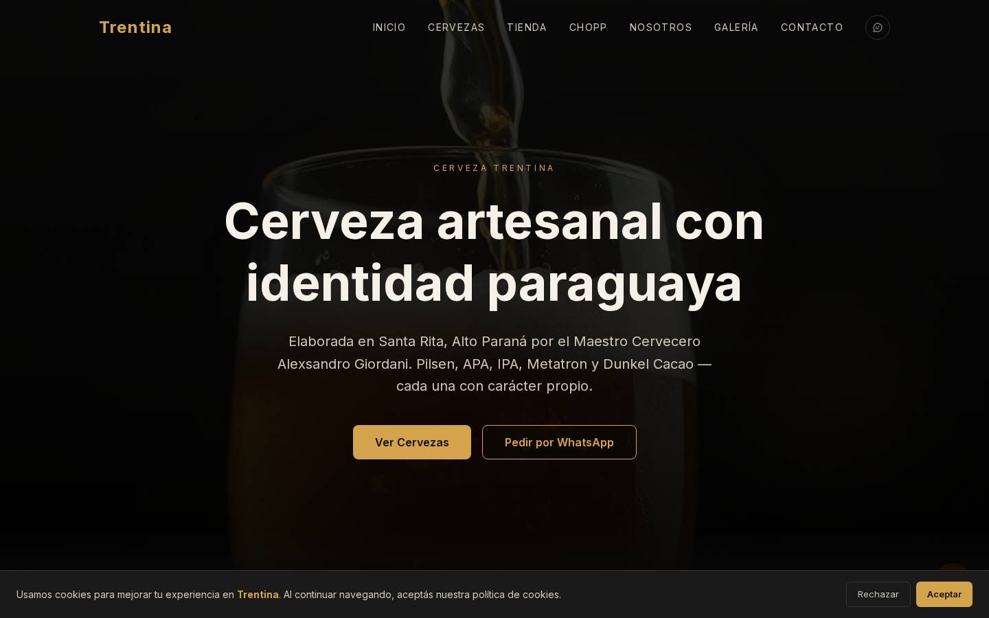 Cerveza Trentina — Cerveza Artesanal