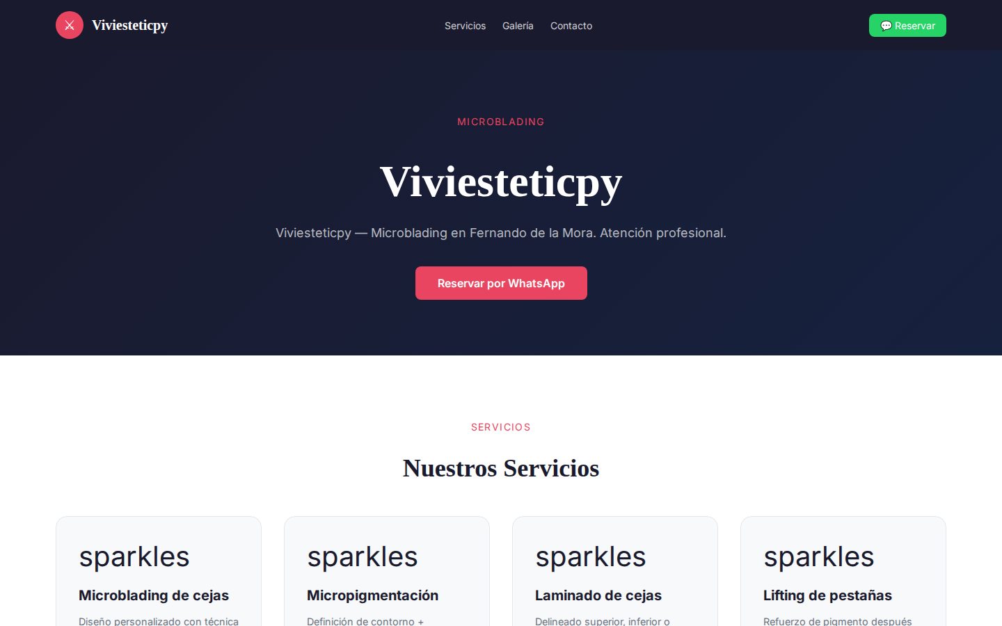 Viviesteticpy — Belleza / Microblading